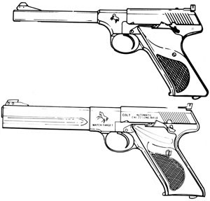 Colt Woodsman and Challenger Postwar 22LR 10 round magazine