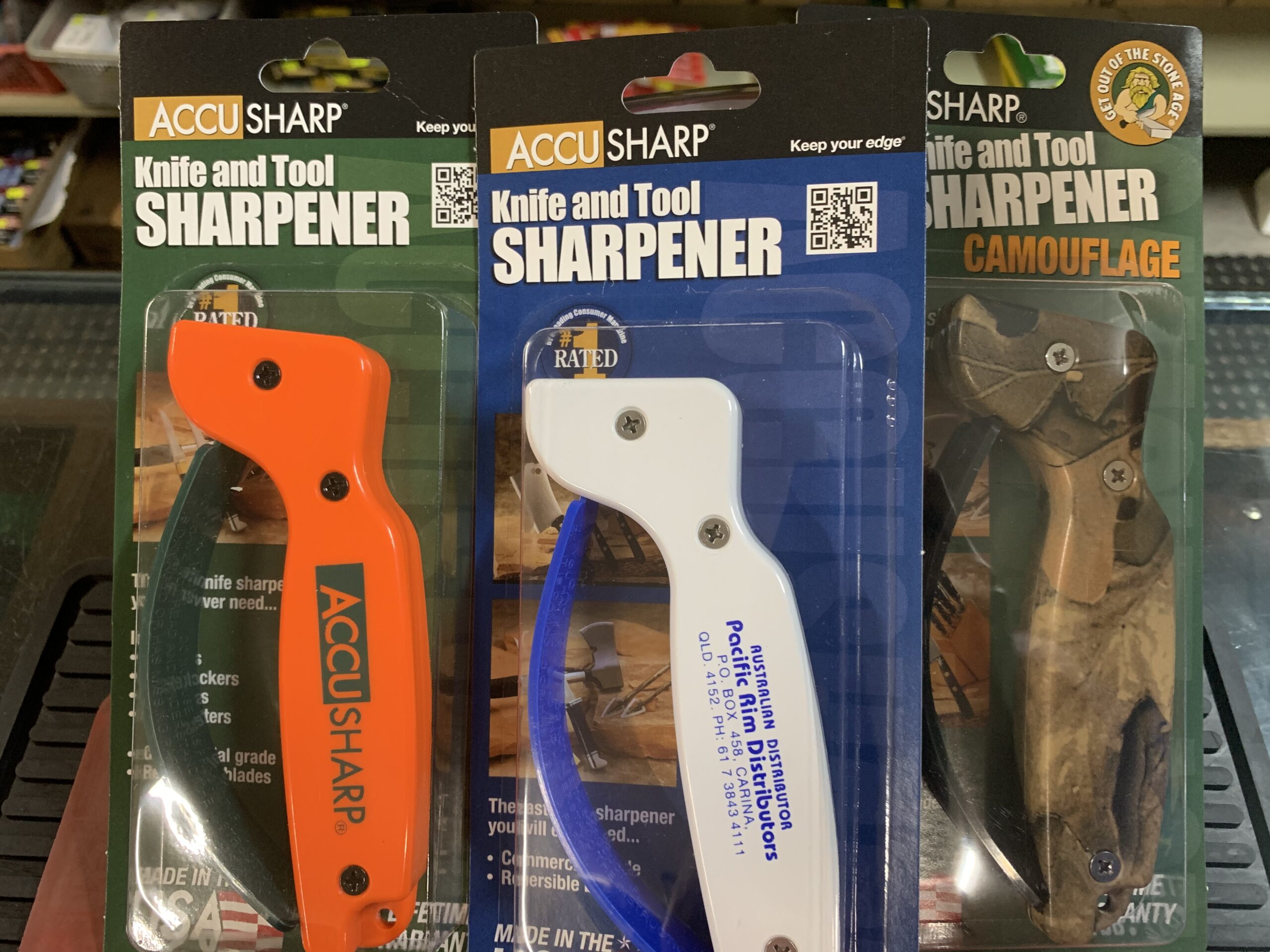 Accusharp Knife and Tool sharpener select your colour choice