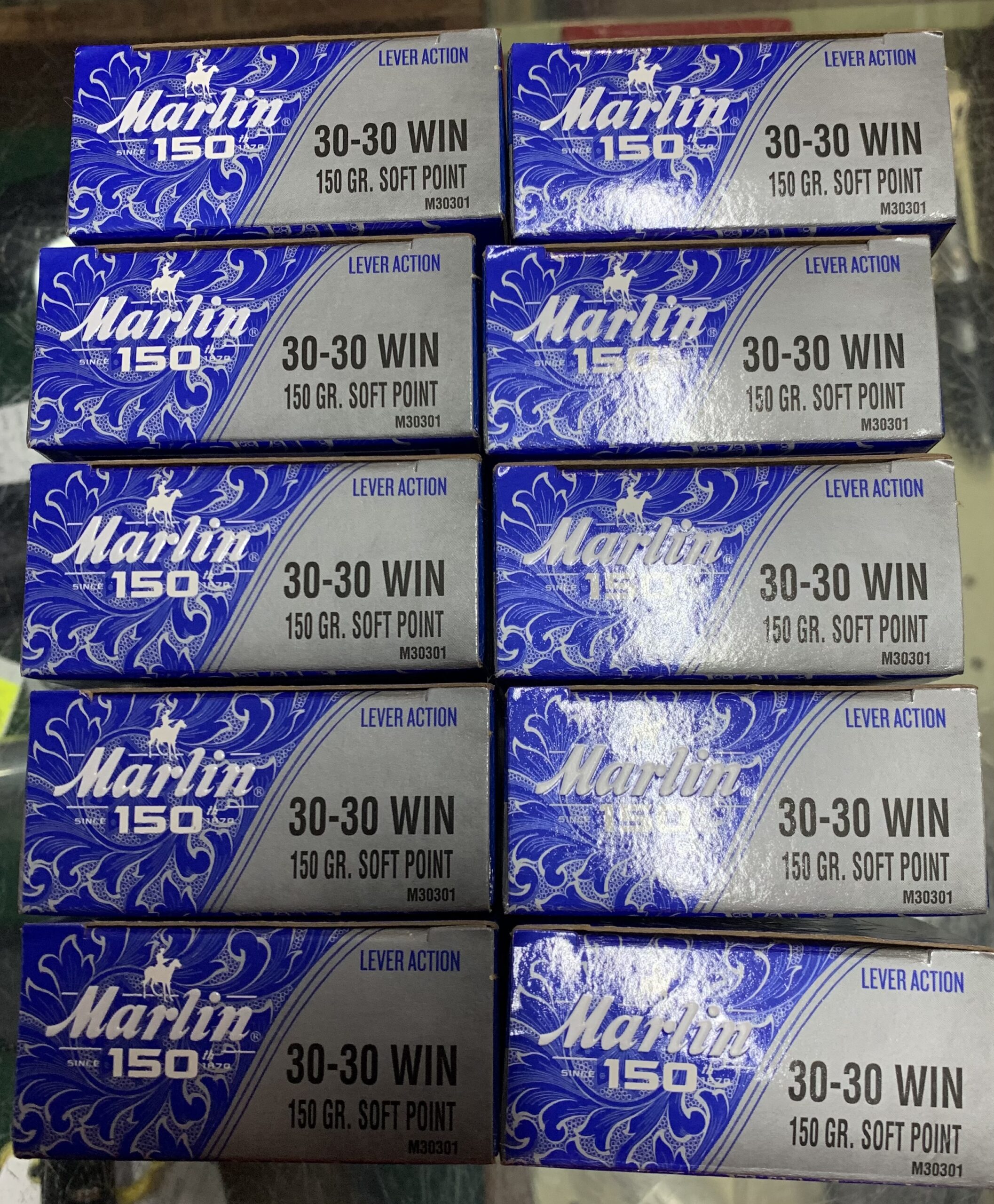 Marlin 30/30 anniversary edition 150g SP ammunition (20)