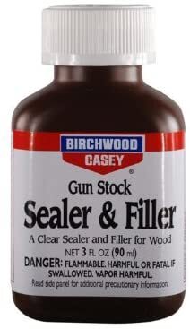 Gun Stock clear sealer and filler Birchwood Casey 90ml/3oz