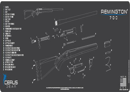 Remington 700 Rifle Magnum ProMat Grey