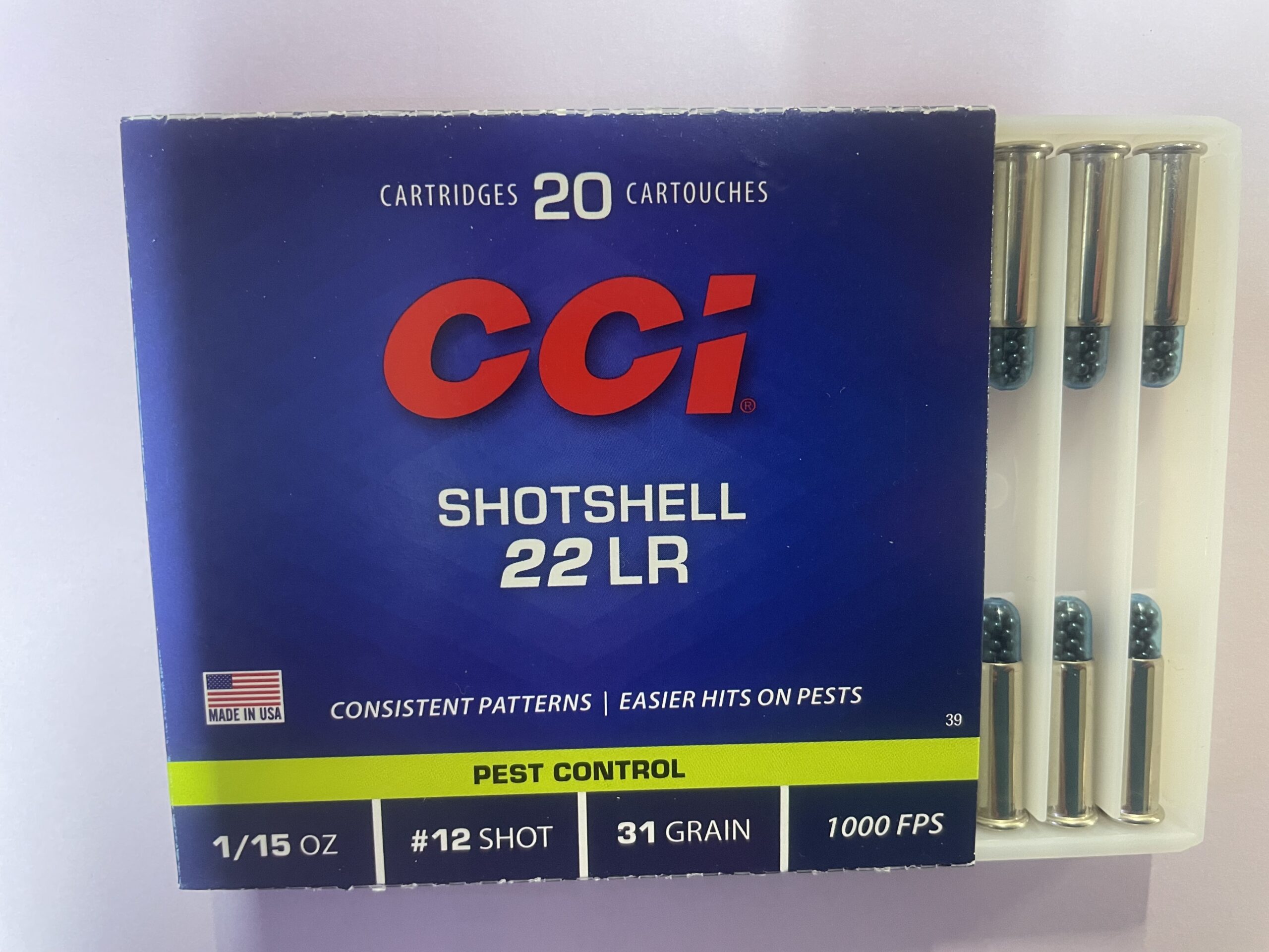 CCI 22LR Shot Ratshot