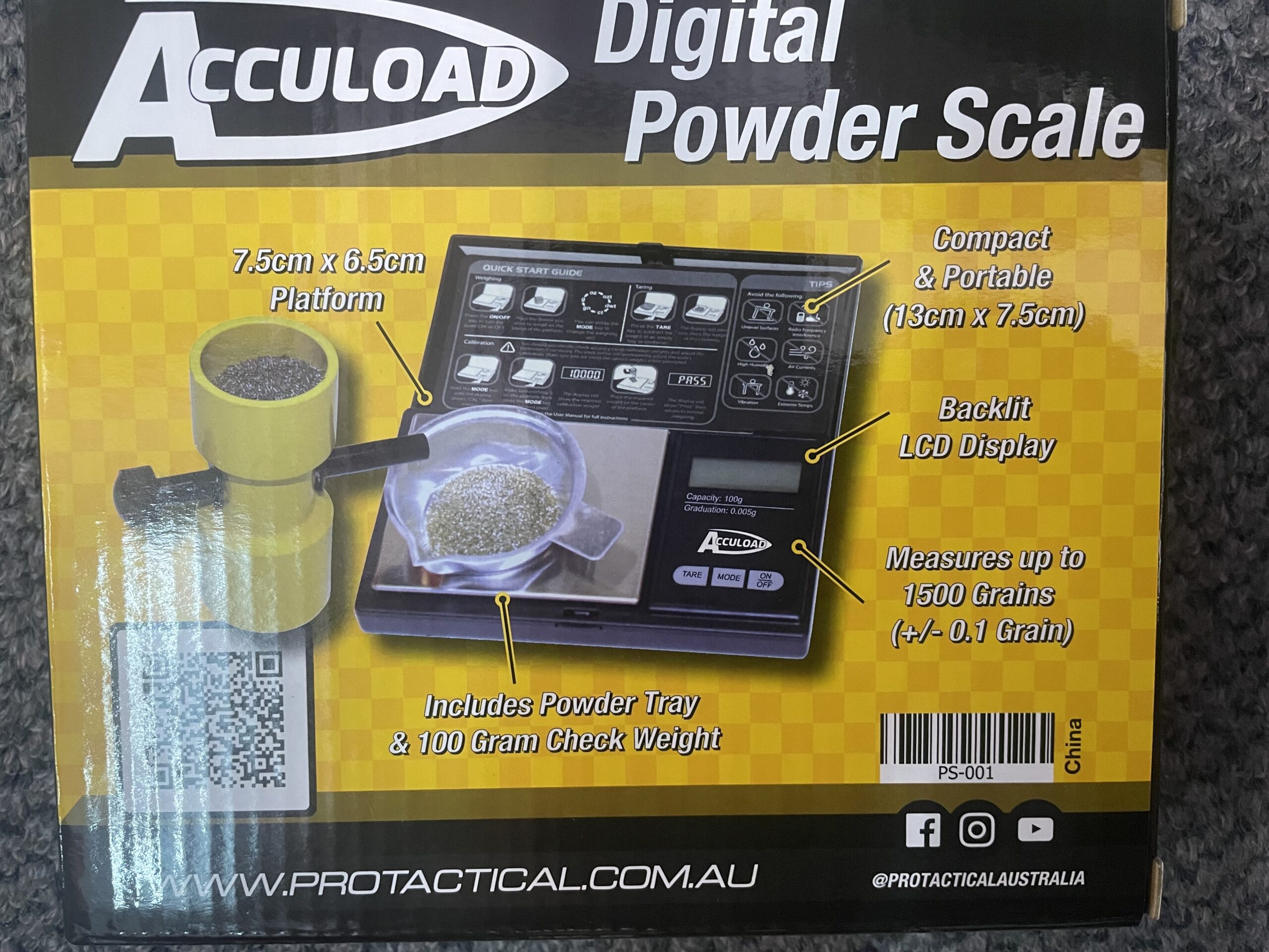 Digital Powder Scale Accuload 