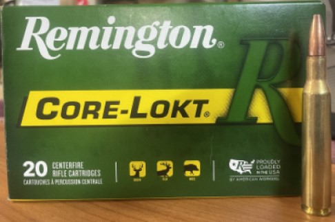 Remington Core Lokt 270win 130g ammunition